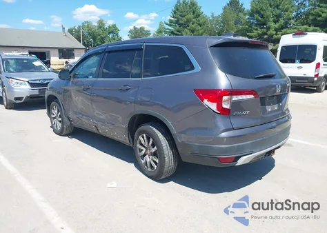 2021 Honda Pilot Awd Ex-L из США, поврежденный, VIN 5FNYF6H59MB011123
